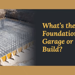 garage foundation