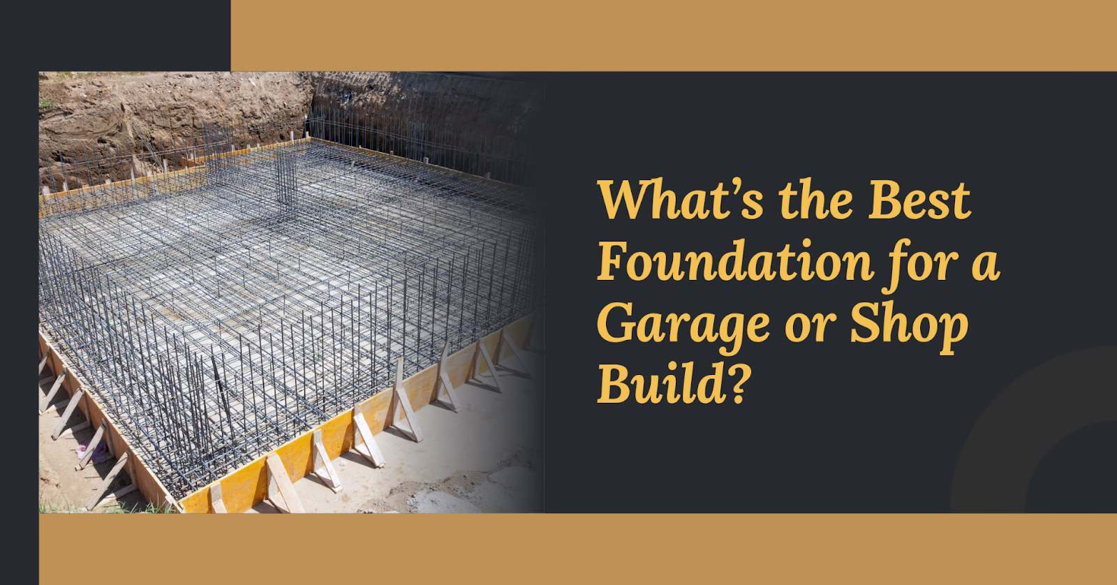 garage foundation